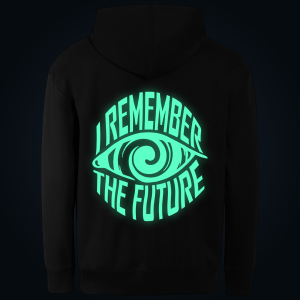 I REMEMBER THE FUTURE hoodie back print