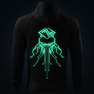 Interstellar zipped hoodie