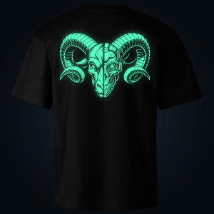 MECHABEAST oversized t-shirt backprint