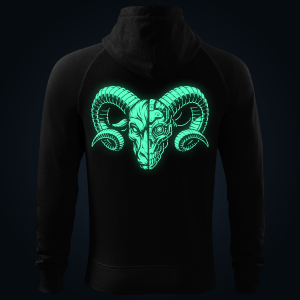 MECHABEAST zipped hoodie