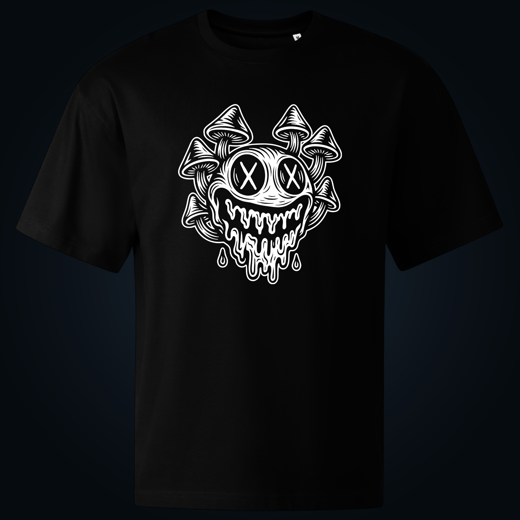 MUSHROOM SMILE oversized t-shirt - Image 2