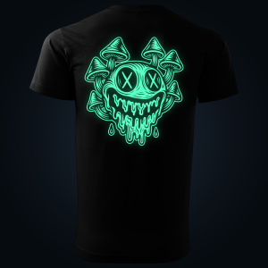 MUSHROOM SMILE back print