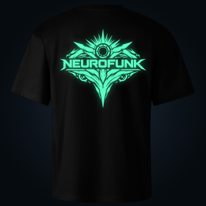 NEUROFUNK oversized t-shirt backprint