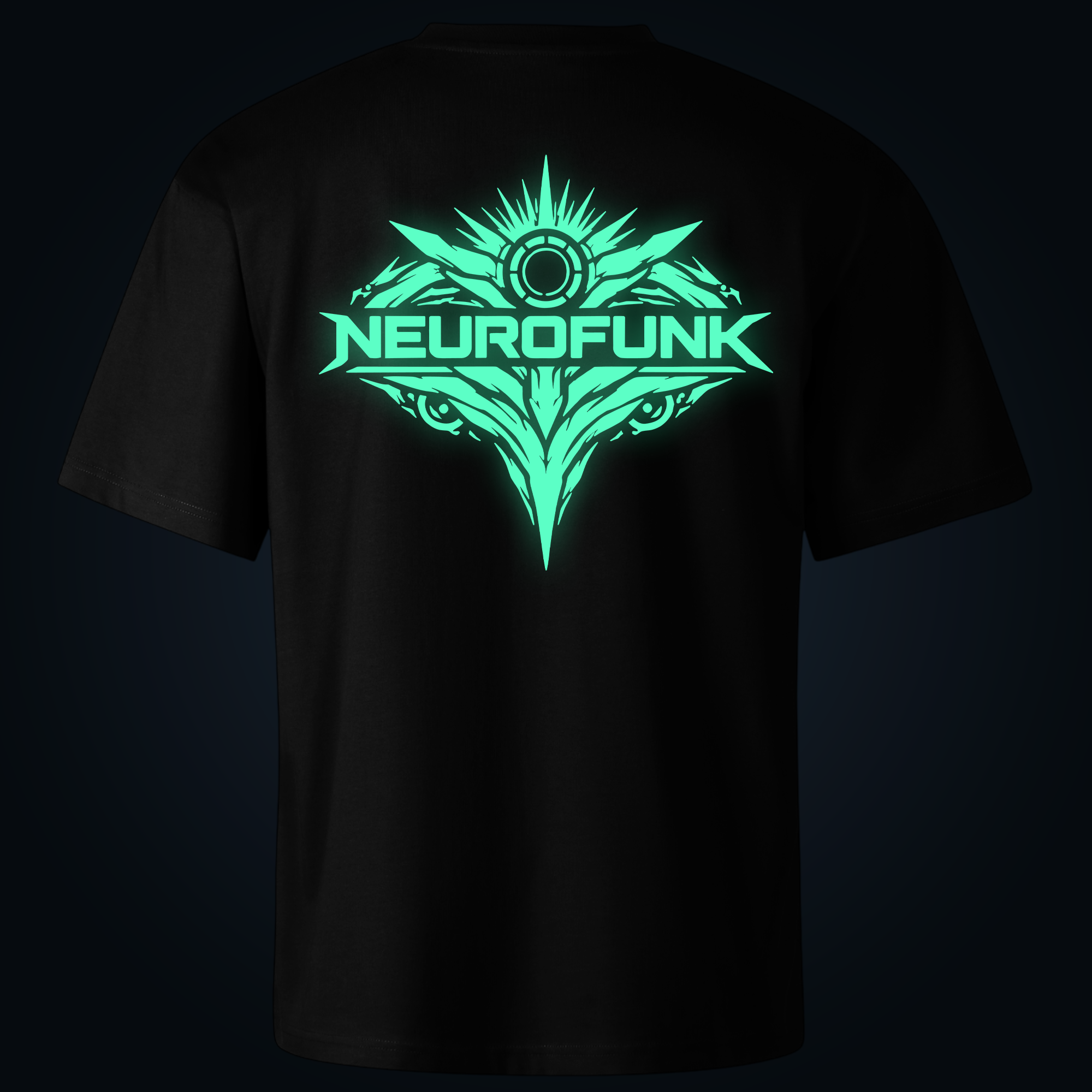 NEUROFUNK oversized t-shirt backprint