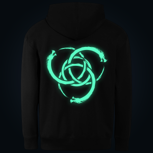 OUROBOROS hoodie back print