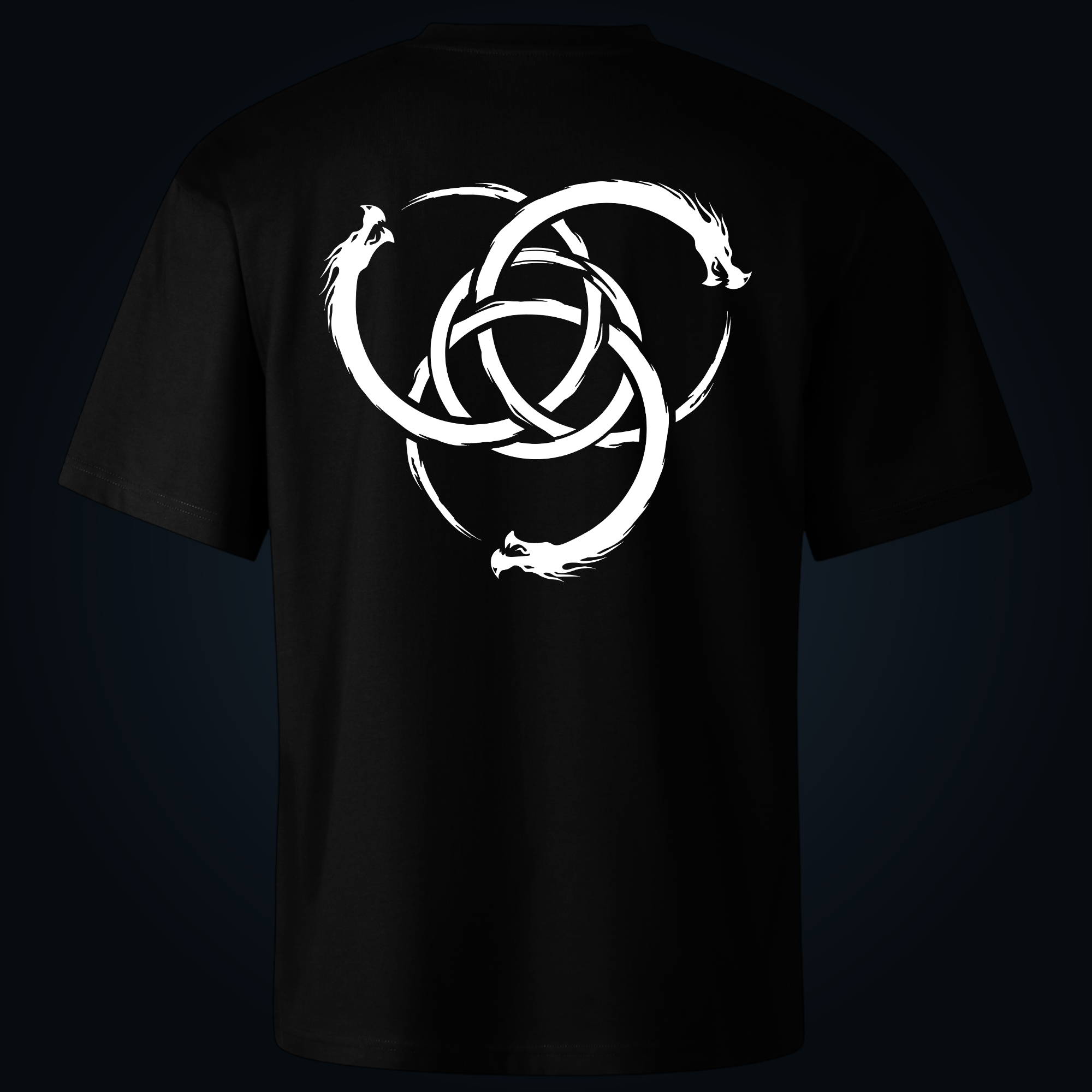Ouroboros oversized t-shirt backprint - Image 2