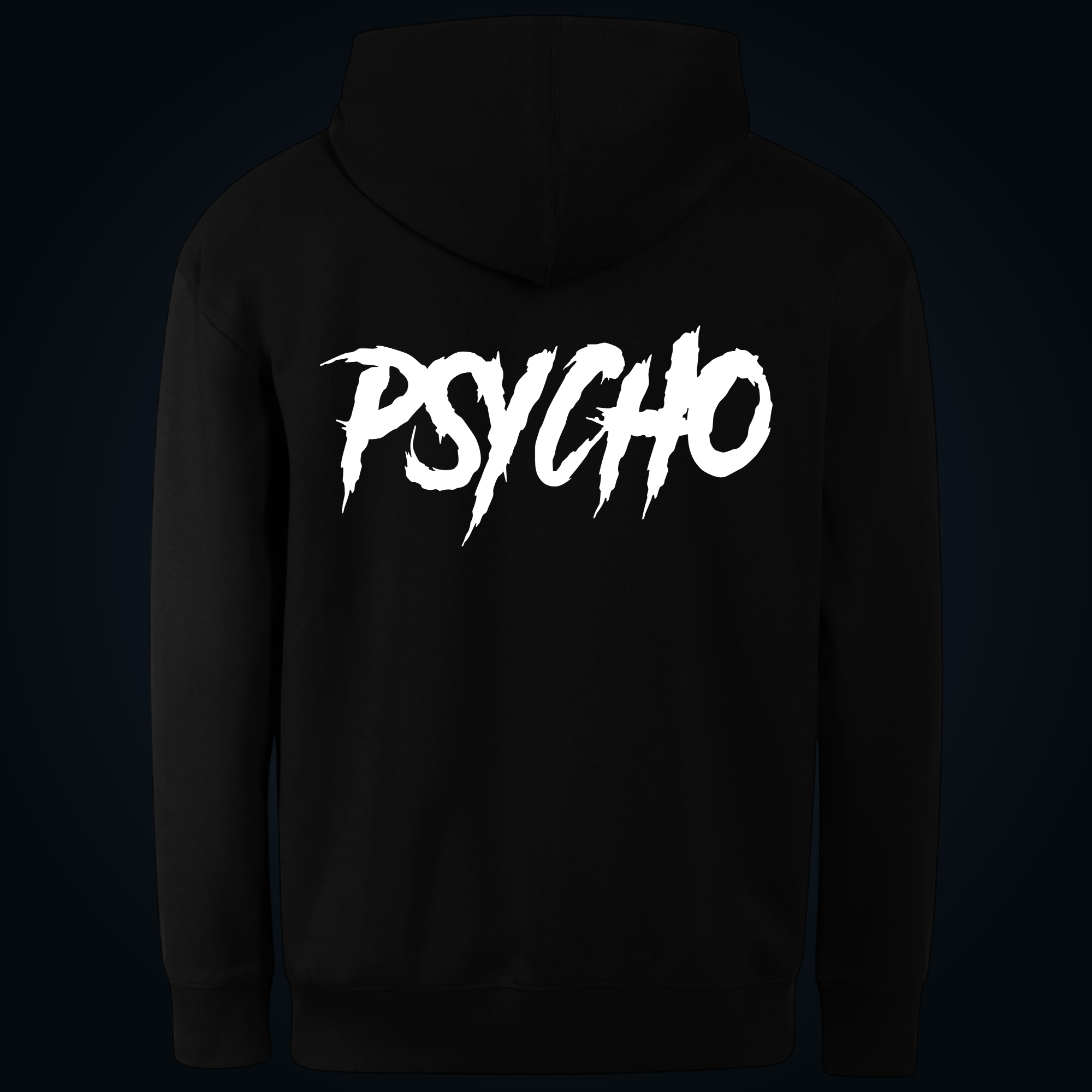 PSYCHO hoodie back print - Image 2