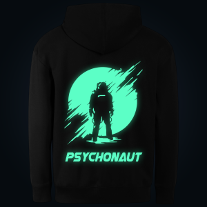 PSYCHONAUT hoodie back print