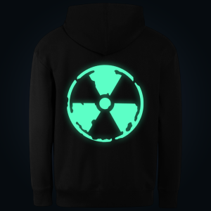 RADIOACTIVE hoodie back print