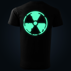 Radioactive back print