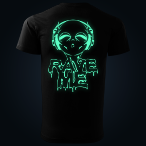 Rave Me back print