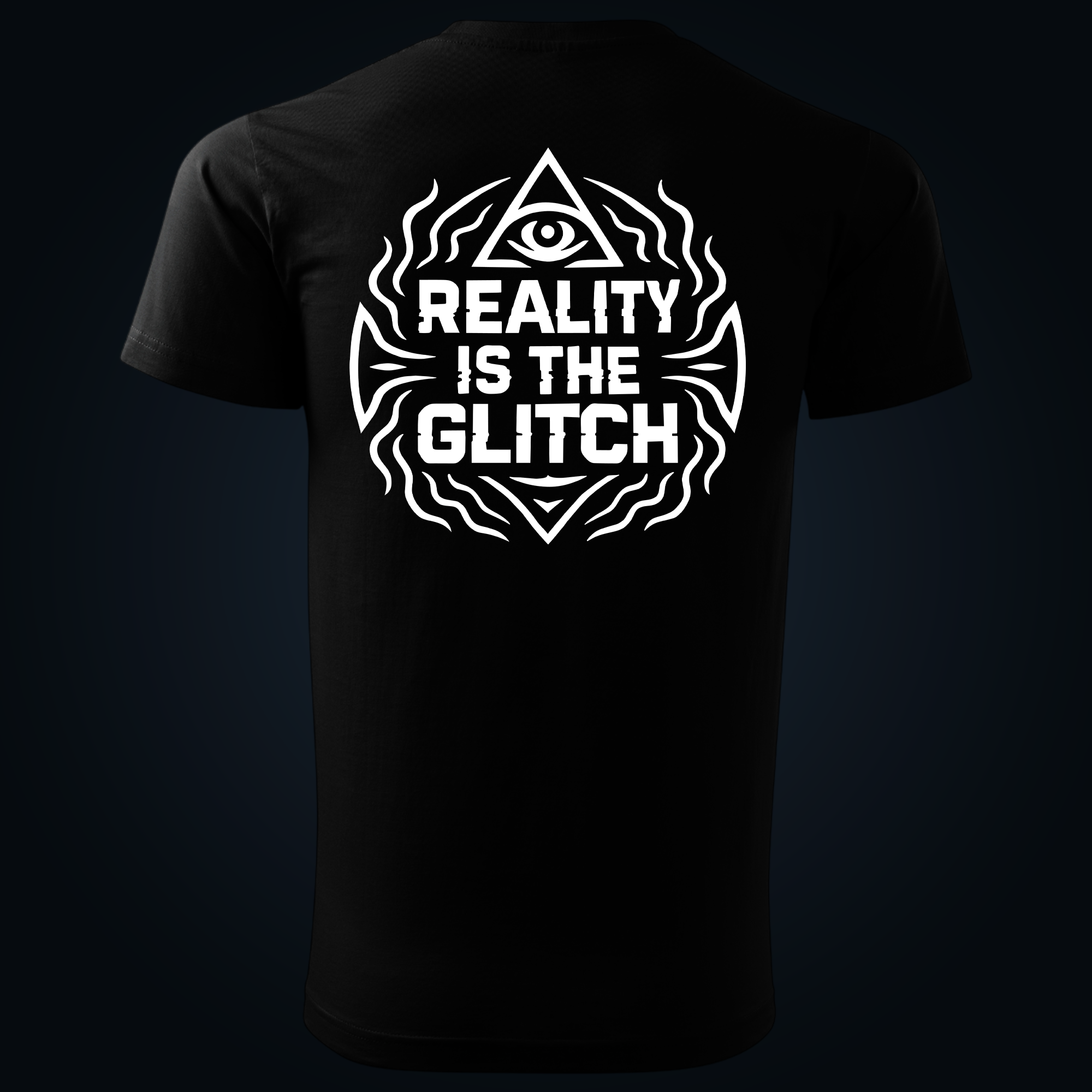 REALITY IS THE GLITCH back print - Image 2
