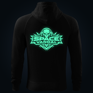 SPACE VANDAL zipped hoodie
