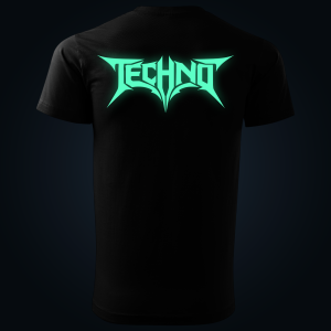 Techno back print
