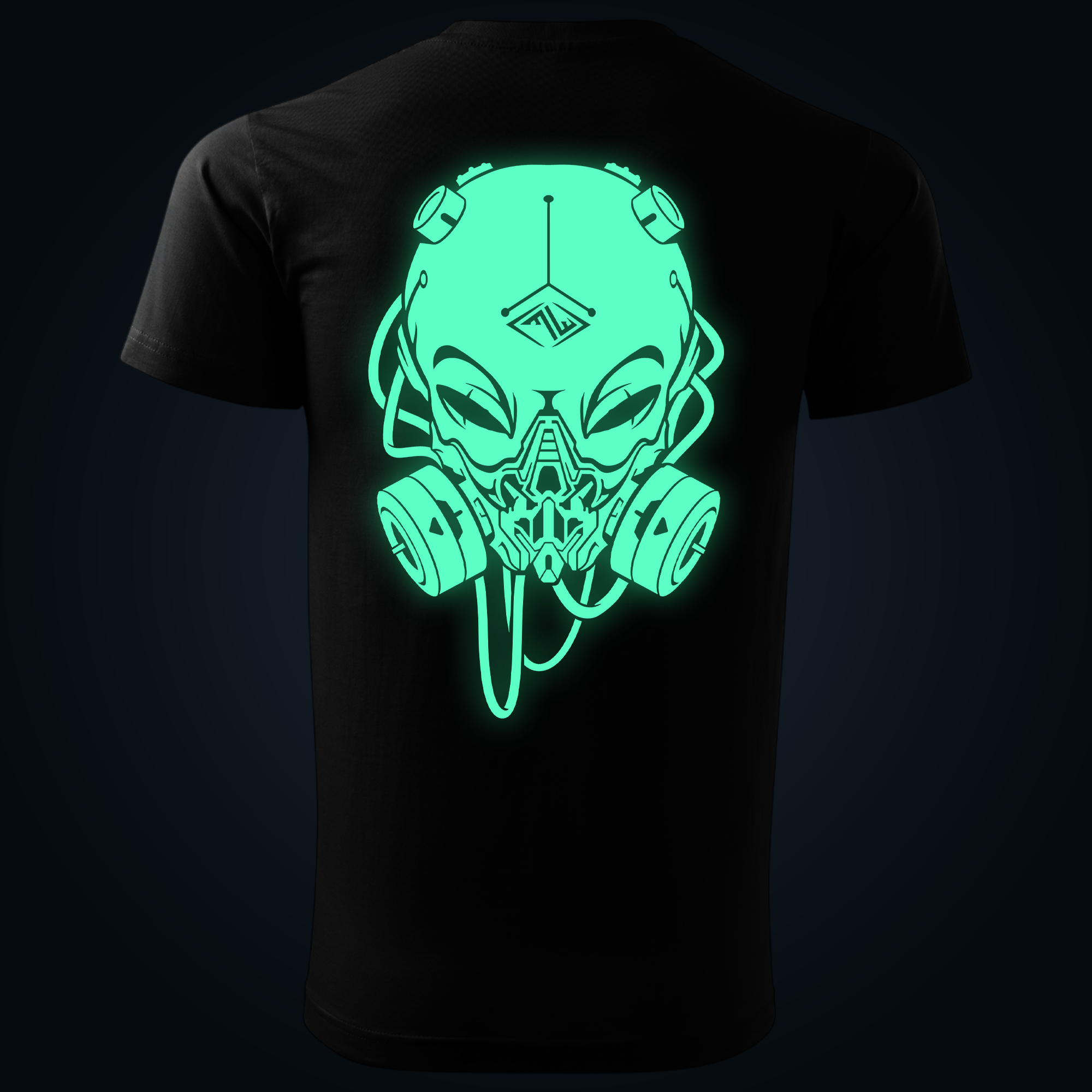 Toxic Visitor back print