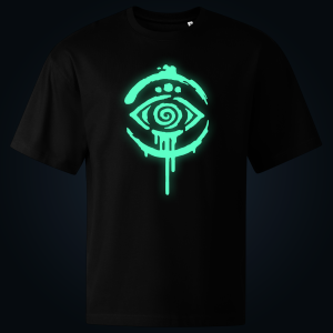 Tribal Eye oversized t-shirt