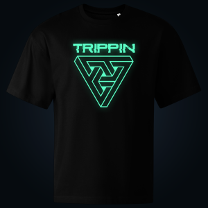 Trippin oversized t-shirt
