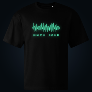Universal Language oversized t-shirt