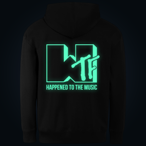 WTF hoodie back print