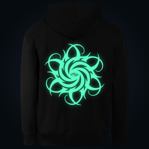 FLOW hoodie back print