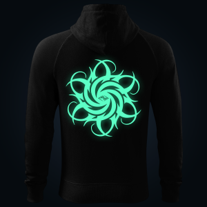 Flow zipped hoodie
