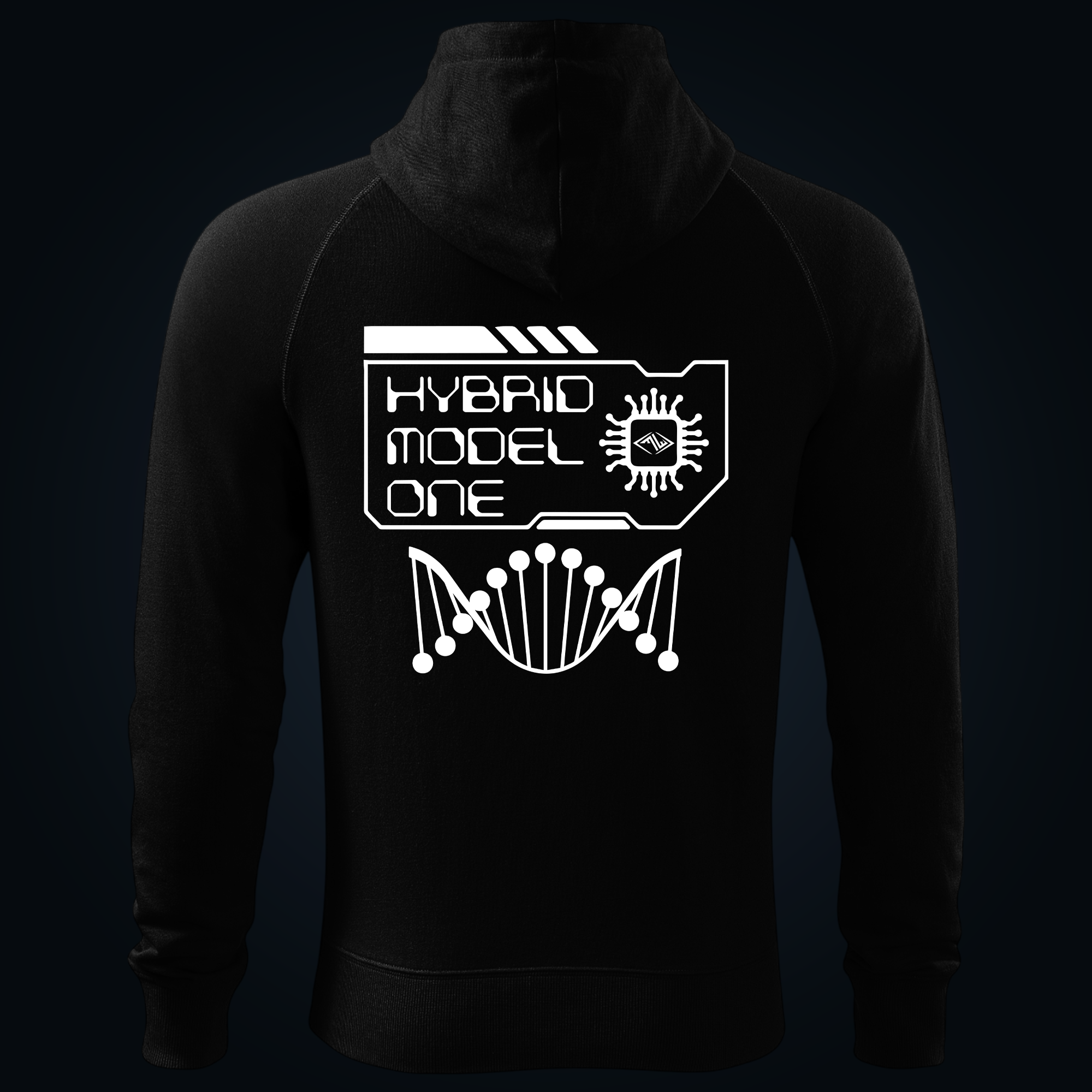 HYBRID MODEL ONE zipped hoodie - Image 2
