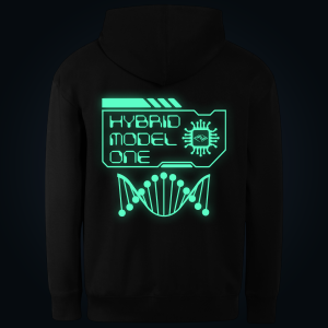HYBRID MODEL ONE hoodie back print