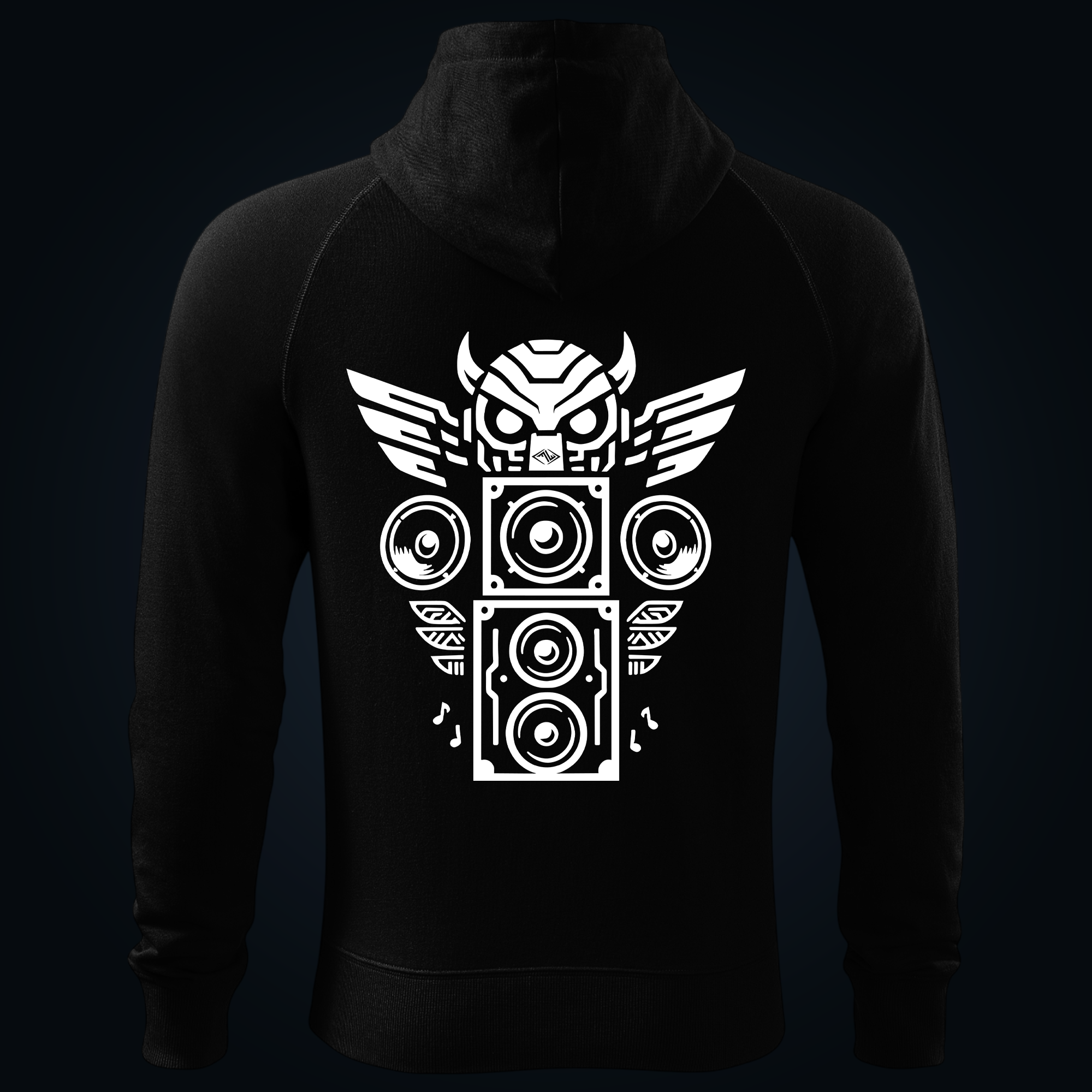 RAVE TOTEM zipped hoodie - Image 2