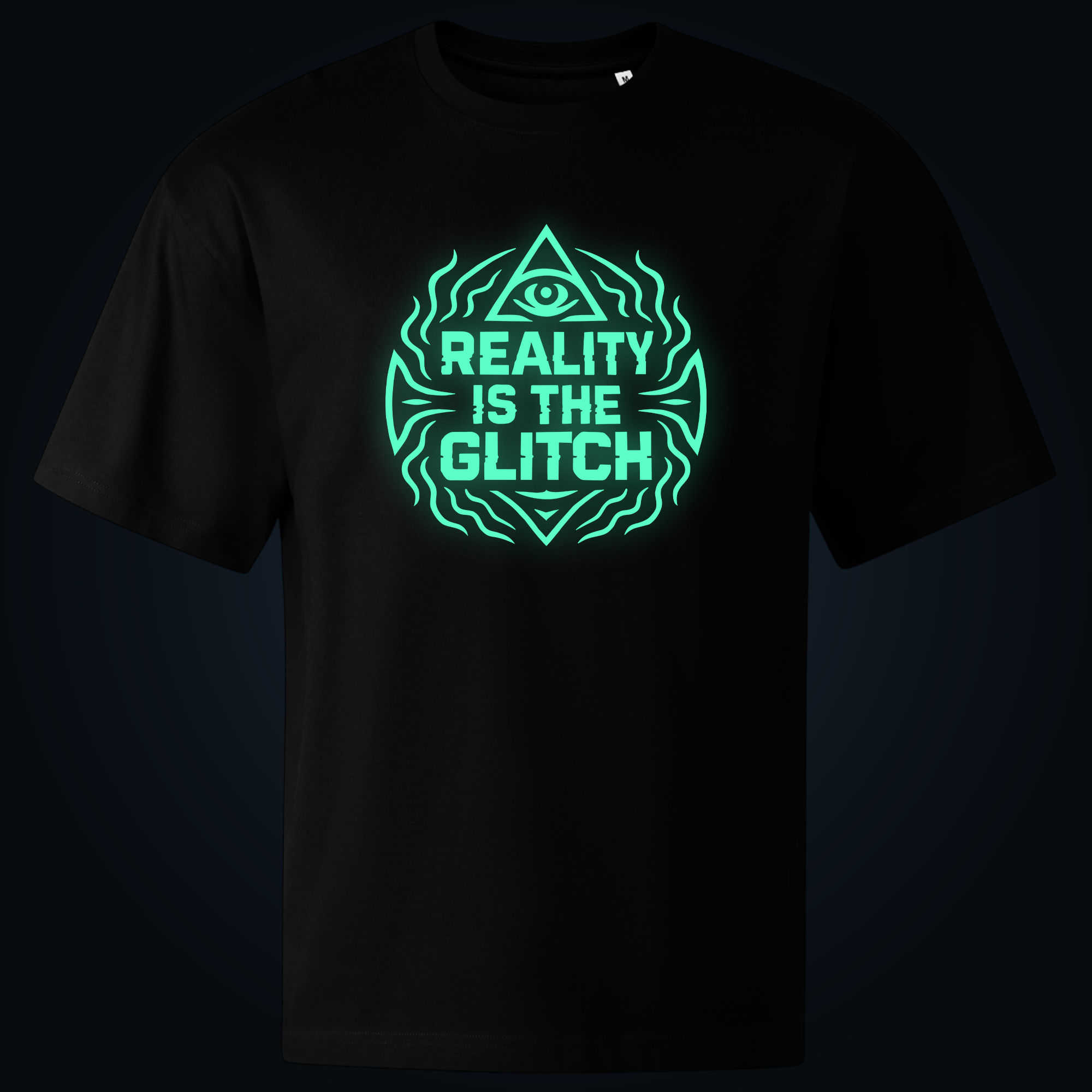 REALITY IS THE GLITCH oversized t-shirt