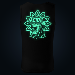 ACID VR tank top men back print