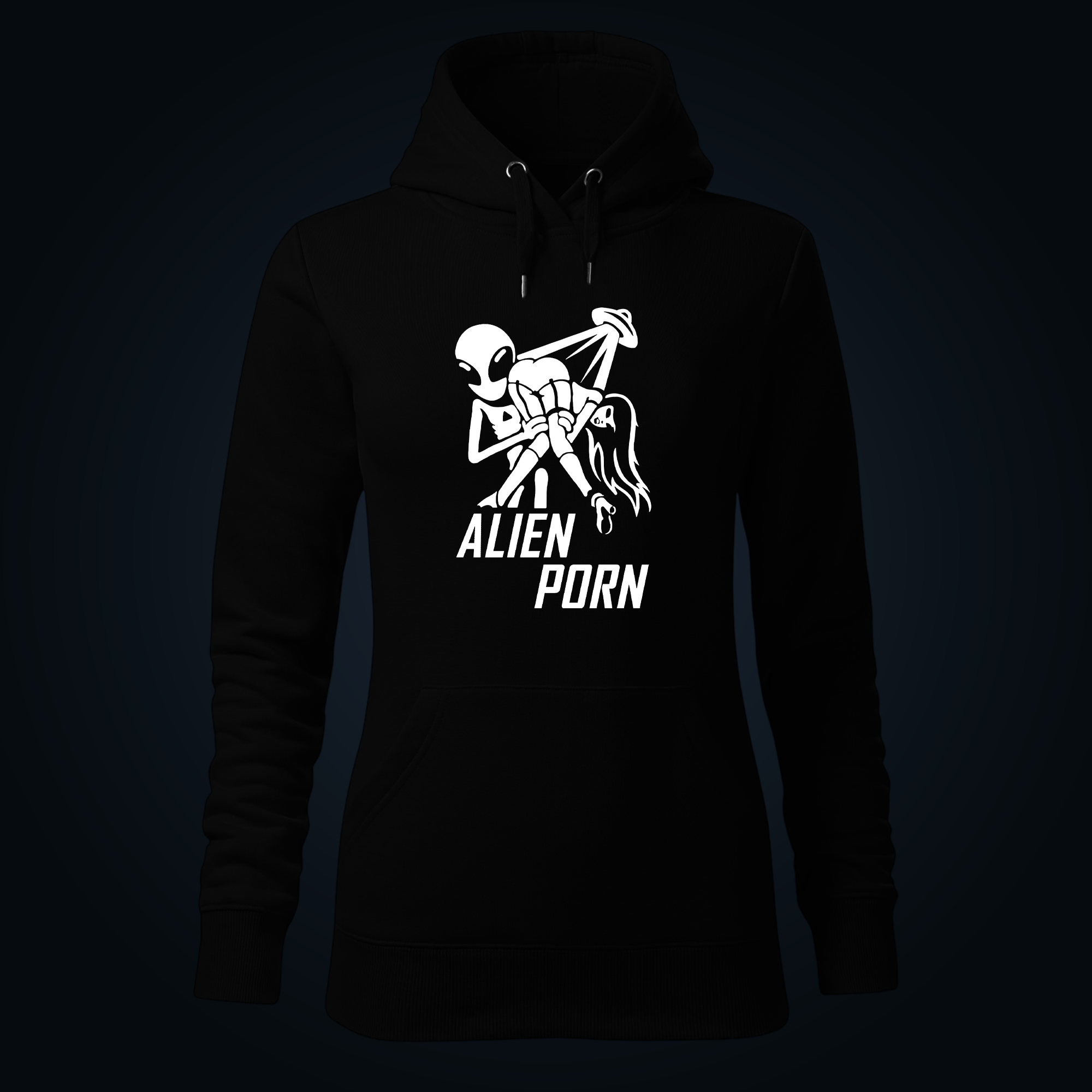 Alien Porn women's hoodie - Image 2