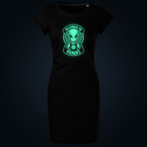 ALLERGIC TO HUMANS dress