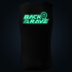 Back To The Rave tank top men back print