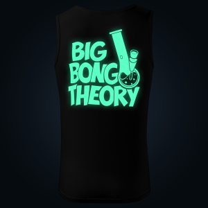 Big Bong Theory tank top men back print