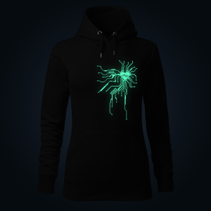 Biomachine women's hoodie