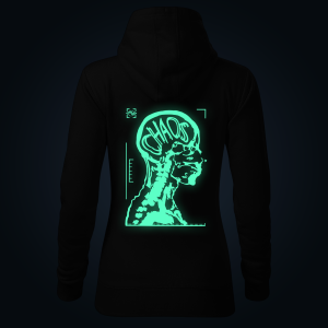 Chaos women's hoodie back print
