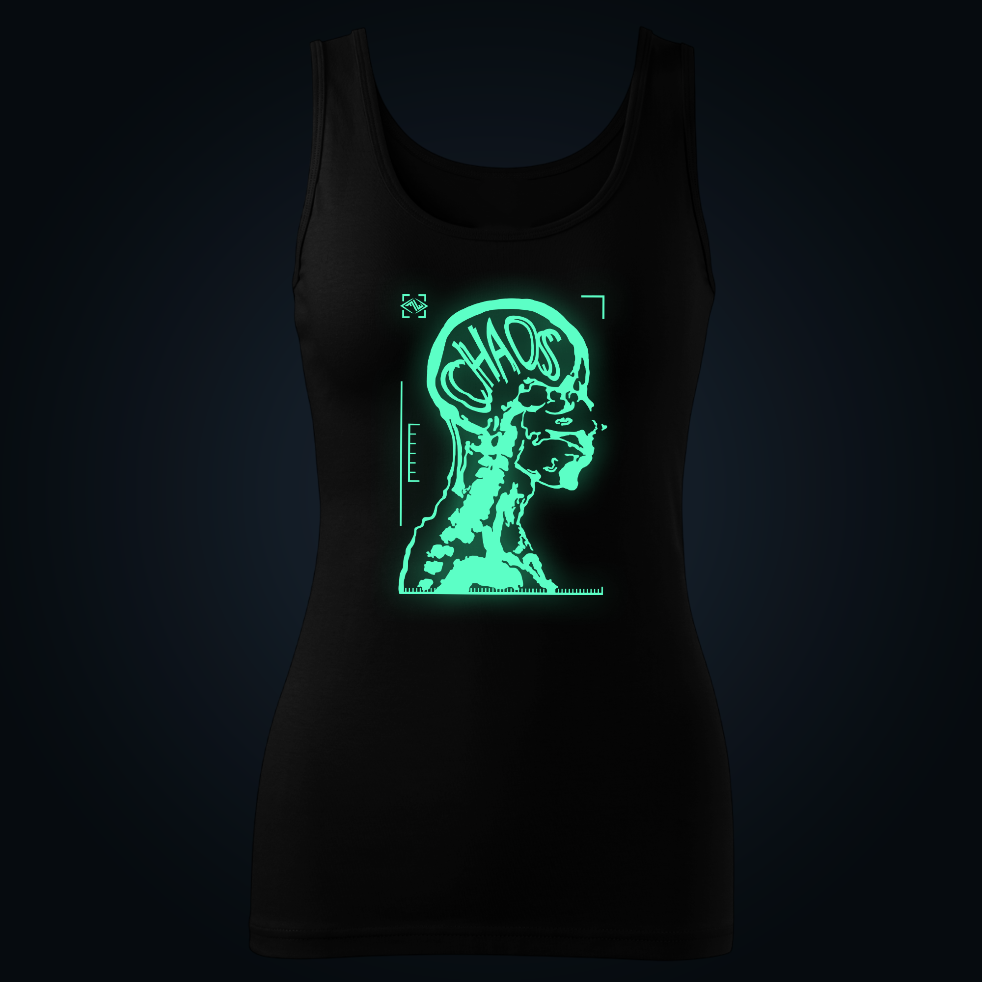 Chaos tank top women