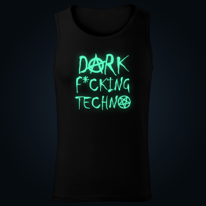 Dark Techno tank top men