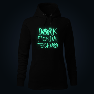 Dark Techno women's hoodie