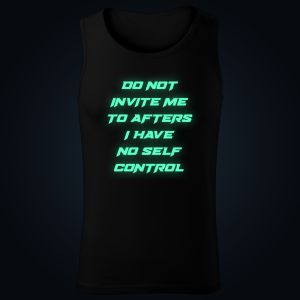 Do Not Invite Me tank top men
