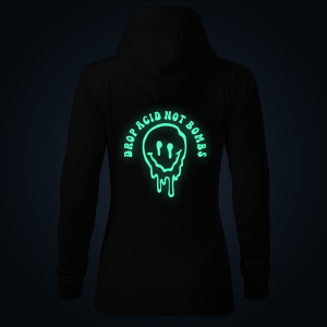 Drop Acid women's hoodie back print