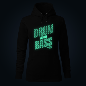 DRUM AND BASS women's hoodie