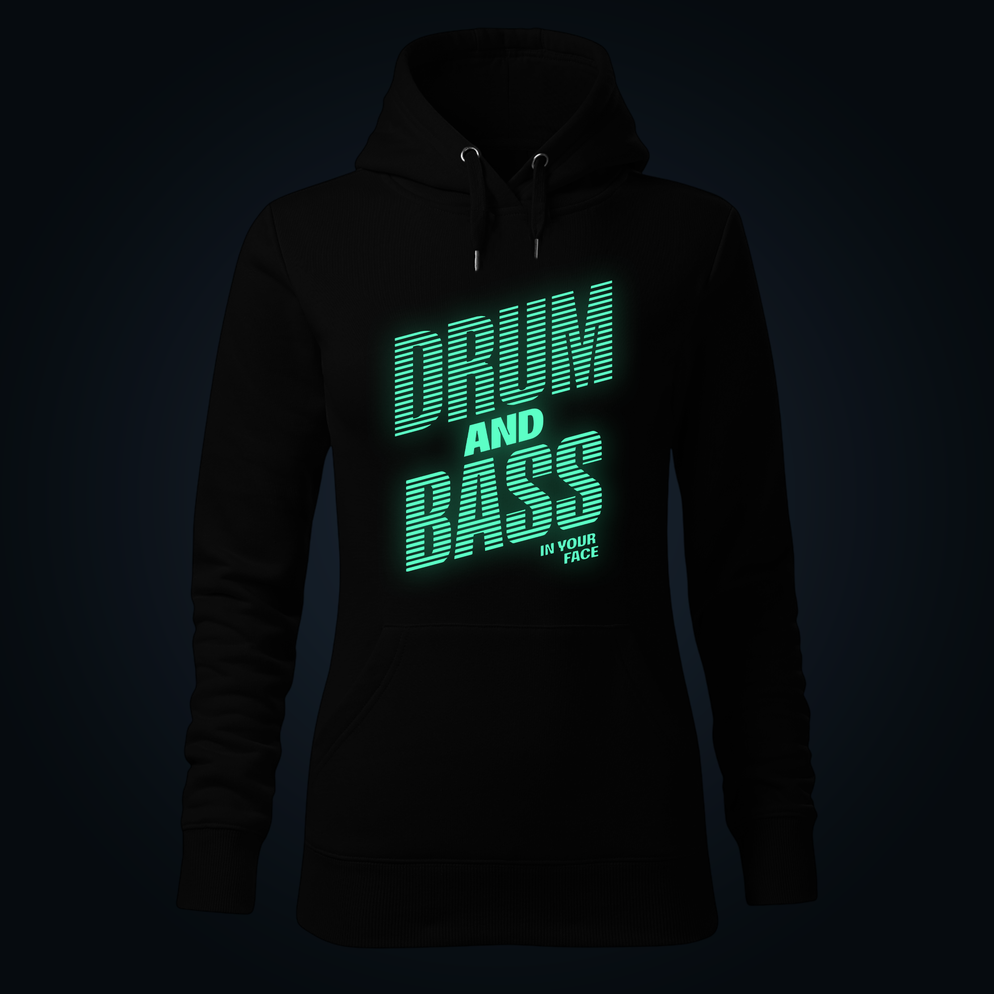 DRUM AND BASS women's hoodie