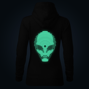 Entity women's hoodie back print