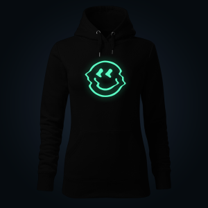 Glitched women's hoodie