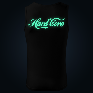 HARD CORE tank top men back print