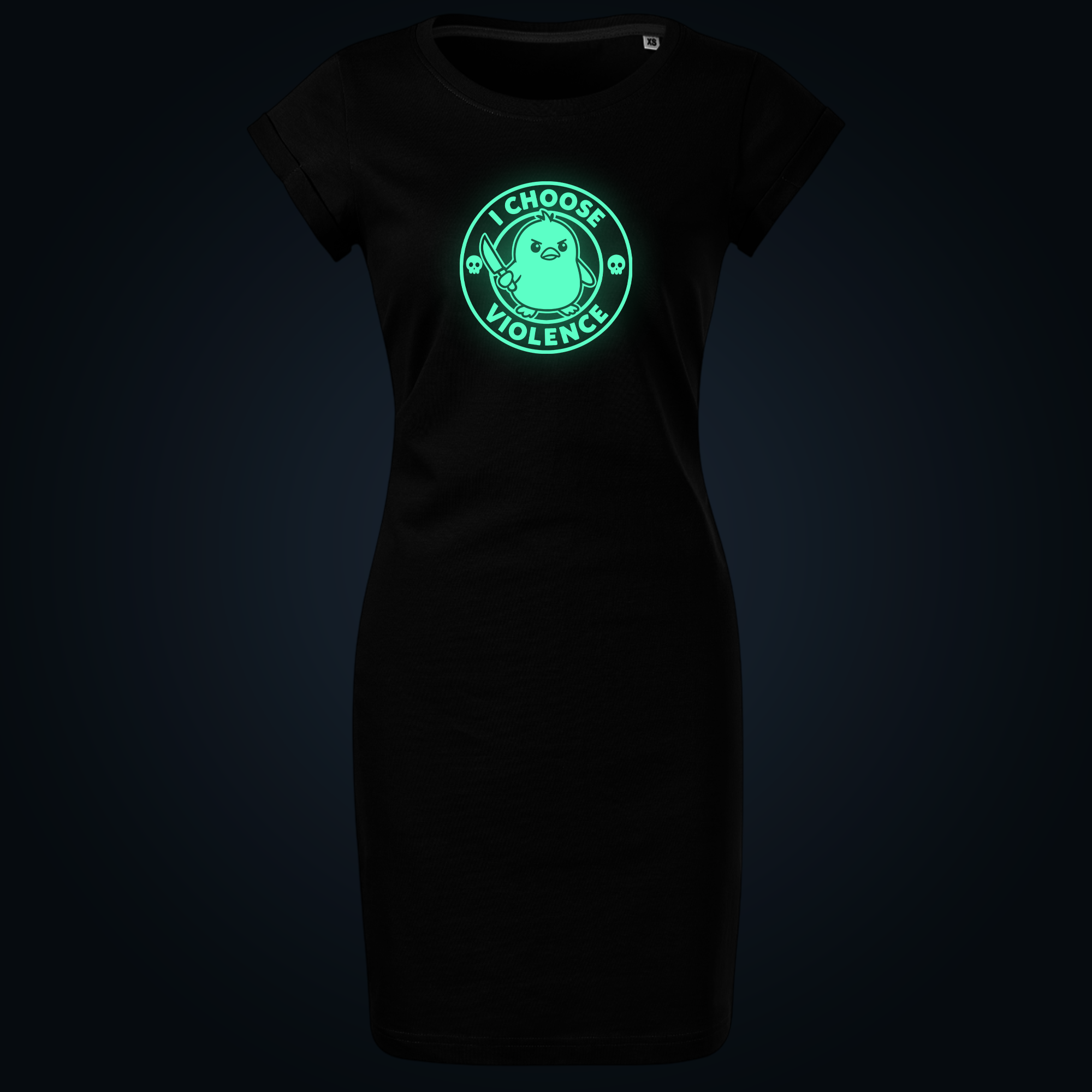 I CHOOSE VIOLENCE dress