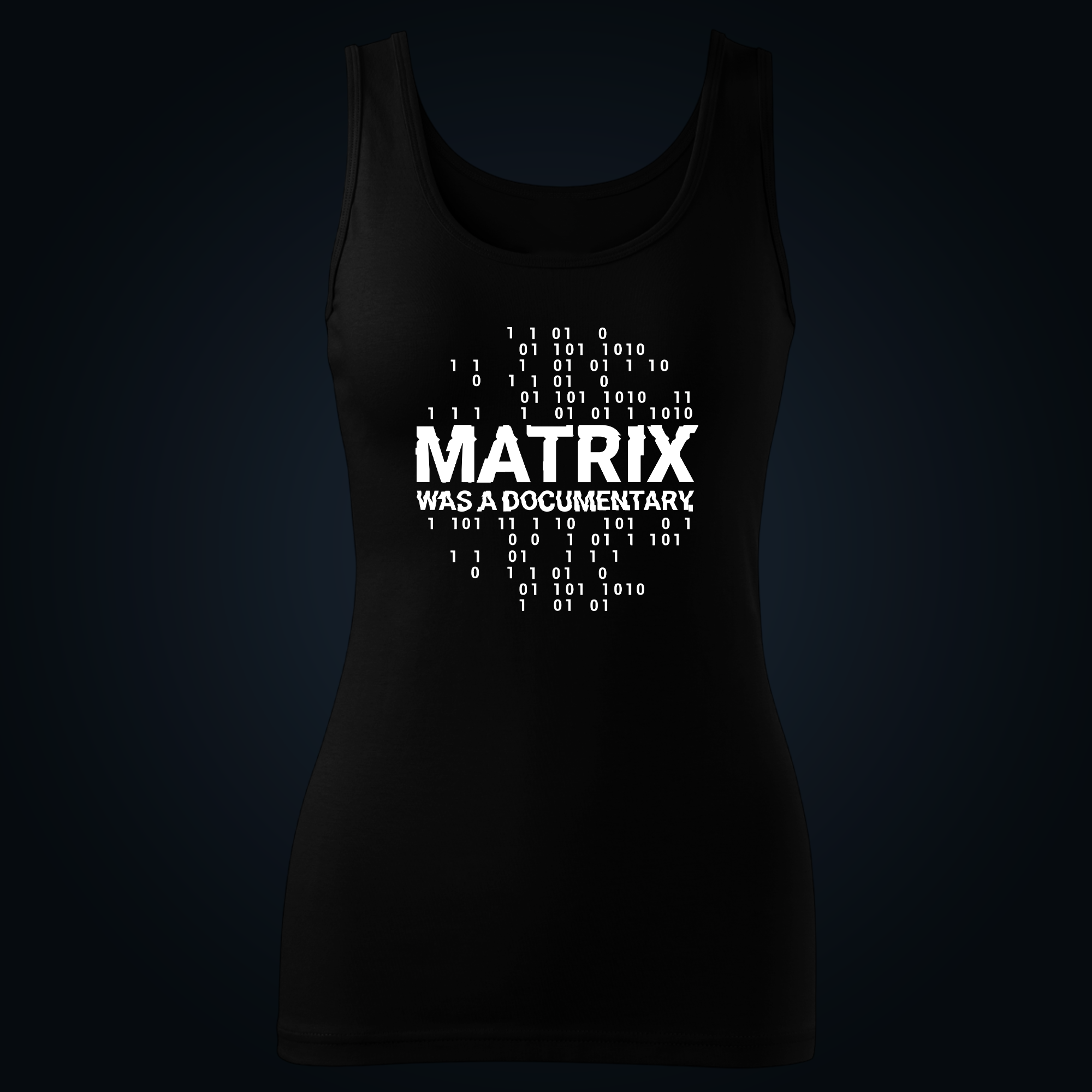 Matrix Was A Documentary tank top women - Image 2