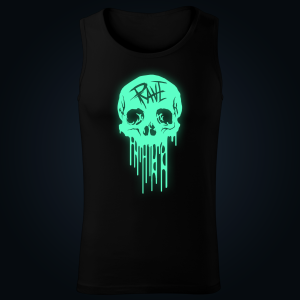 Melting Skull tank top men