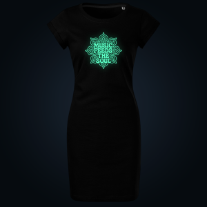 MUSIC FEEDS THE SOUL dress